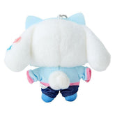 Sanrio Cinnamoroll Our Heisei Pop Design Plush Mascot Keychain
